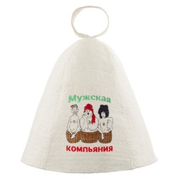 Шапка белая "Классическая"