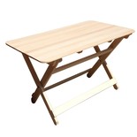 Стол раскладной 120x90x90 (72) см, липа