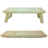 Лавка раскладная 120x33x43,5см, липа